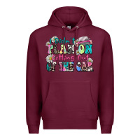Burgundy i didn't plan on getting out of the car Premium Hoodie - Zillion Design Studio