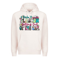 Pale Pink i didn't plan on getting out of the car Premium Hoodie - Zillion Design Studio