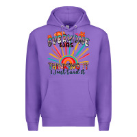 Purple everyone was thinking it i just said it Premium Hoodie - Zillion Design Studio