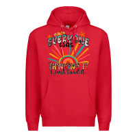 Red everyone was thinking it i just said it Premium Hoodie - Zillion Design Studio