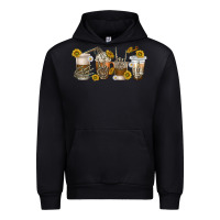 Black skeleton hands coffee cups Urban Hoodie - texasbilliewilder