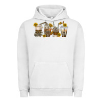 Pigment Lunar Rock skeleton hands coffee cups Urban Hoodie - texasbilliewilder