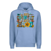 Colony Blue a little country a little hood Premium Hoodie - texasbilliewilder