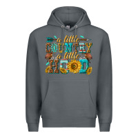 Rock a little country a little hood Premium Hoodie - texasbilliewilder
