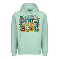 Seafoam a little country a little hood Premium Hoodie - texasbilliewilder