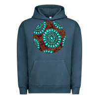 Pigment Midnight Navy Gemstone Christmas Urban Hoodie - RanaPortraitStore