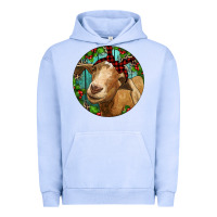 Pigment Grape Ice Farm Goat Christmas Urban Hoodie - RanaPortraitStore