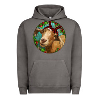 Pigment Tornado Farm Goat Christmas Urban Hoodie - RanaPortraitStore