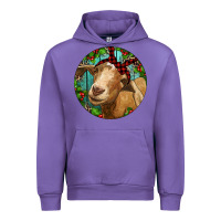 Tulip Farm Goat Christmas Urban Hoodie - RanaPortraitStore