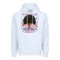 White my crystal ball says you are full of Premium Hoodie - Zillion Design Studio