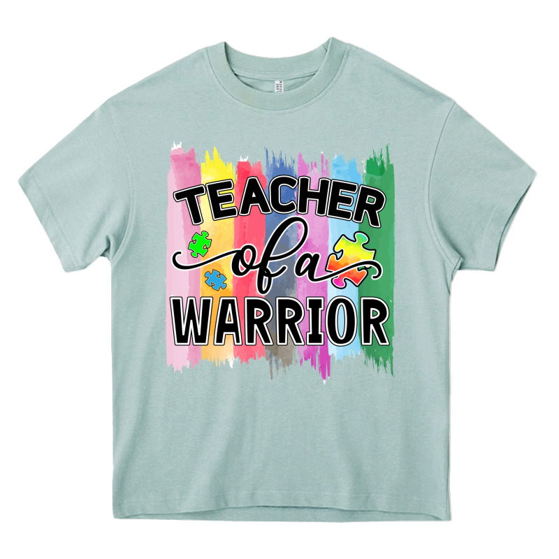 Teacher Of A Warrior Heavy Core Tee by CowhideDigitalArt | Teevron