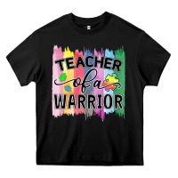 Black Teacher of a warrior Heavy Core Tee - CowhideDigitalArt