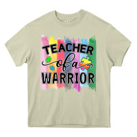 Mossy Teacher of a warrior Heavy Core Tee - CowhideDigitalArt