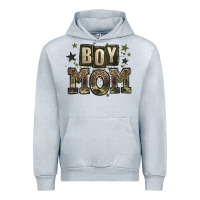 Heather Grey boy mom Urban Hoodie - Zillion Design Studio
