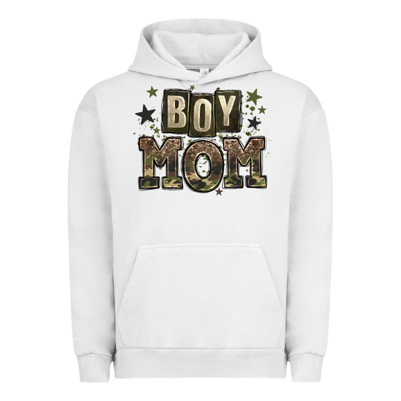 Boy Mom Urban Hoodie by Zillion Design Studio | Teevron