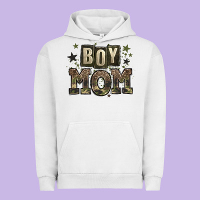 Boy Mom Urban Hoodie Designed By Zillion Design Studio