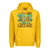 Lemon a little more like jesus a little less like me Premium Hoodie - texasbilliewilder