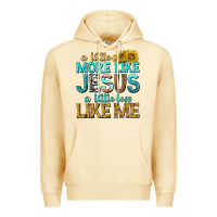Pina Colada a little more like jesus a little less like me Premium Hoodie - texasbilliewilder