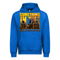 Cobalt something in the orange western Urban Hoodie - texasbilliewilder
