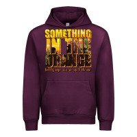 Mauve Wine something in the orange western Urban Hoodie - texasbilliewilder