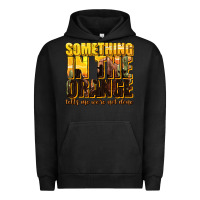Pigment Black something in the orange western Urban Hoodie - texasbilliewilder