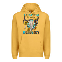 Mustard adulthing is some bullshit with sanflowers and gamstone  tbw Premium Hoodie - texasbilliewilder