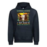 Navy simmer down cowboy Urban Hoodie - texasbilliewilder
