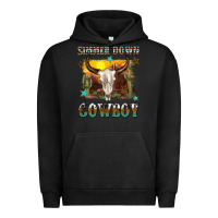 Pigment Black simmer down cowboy Urban Hoodie - texasbilliewilder