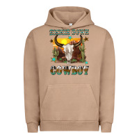 Pigment Burro simmer down cowboy Urban Hoodie - texasbilliewilder