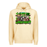 Pina Colada St Patricks Day Lucky Heifers Premium Hoodie - RanaPortraitStore