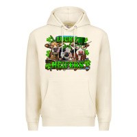 Tofu St Patricks Day Lucky Heifers Premium Hoodie - RanaPortraitStore