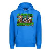 True Royal St Patricks Day Lucky Heifers Premium Hoodie - RanaPortraitStore