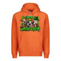 Carrot St Patricks Day Lucky Heifers Premium Hoodie - RanaPortraitStore