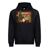 Black It's Christmas Gnomes Urban Hoodie - RanaPortraitStore
