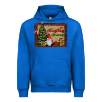Cobalt It's Christmas Gnomes Urban Hoodie - RanaPortraitStore