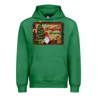 Emerald It's Christmas Gnomes Urban Hoodie - RanaPortraitStore