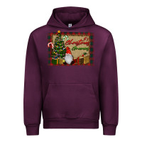 Mauve Wine It's Christmas Gnomes Urban Hoodie - RanaPortraitStore