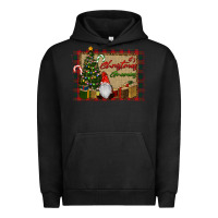 Pigment Black It's Christmas Gnomes Urban Hoodie - RanaPortraitStore