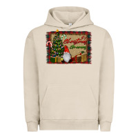 Pigment French Oak It's Christmas Gnomes Urban Hoodie - RanaPortraitStore