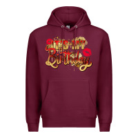 Burgundy it's my birthday Premium Hoodie - Zillion Design Studio