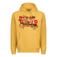 Mustard it's my birthday Premium Hoodie - Zillion Design Studio