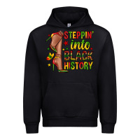 Black steppin into black history Urban Hoodie - Zillion Design Studio