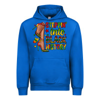 Cobalt steppin into black history Urban Hoodie - Zillion Design Studio