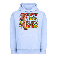 Pigment Grape Ice steppin into black history Urban Hoodie - Zillion Design Studio