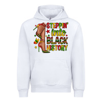 White steppin into black history Urban Hoodie - Zillion Design Studio