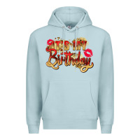 Blue Mist it's my birthday Premium Hoodie - Zillion Design Studio