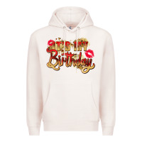Pale Pink it's my birthday Premium Hoodie - Zillion Design Studio