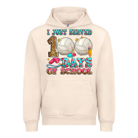 Sandshell i just served 100 days of school volleyball Urban Hoodie - Zillion Design Studio