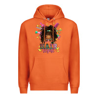 Carrot afro locs hair stylist messy bun tbw Premium Hoodie - texasbilliewilder
