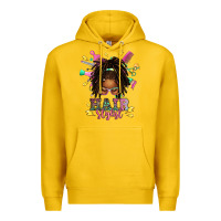 Lemon afro locs hair stylist messy bun tbw Premium Hoodie - texasbilliewilder